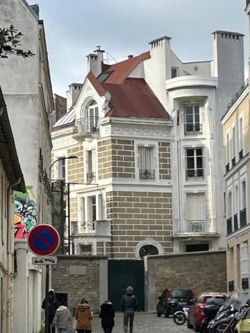Appartement Paris Sacre Coeur Montmartre Et Tour Eiffel, 8 People, Extérieur photo
