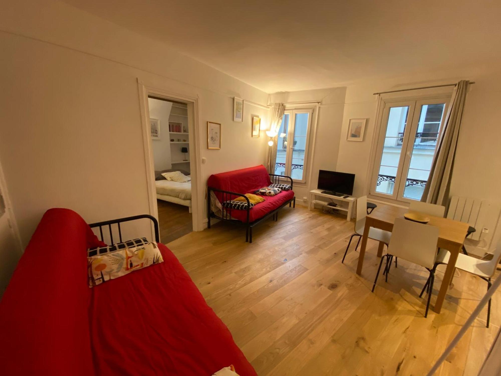 Appartement Paris Sacre Coeur Montmartre Et Tour Eiffel, 8 People, Extérieur photo